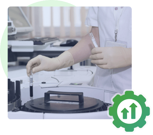 through lab sample management system interfacing with lab testing equipment, enhance lab productivity and save costs spent over manual intervention and errors