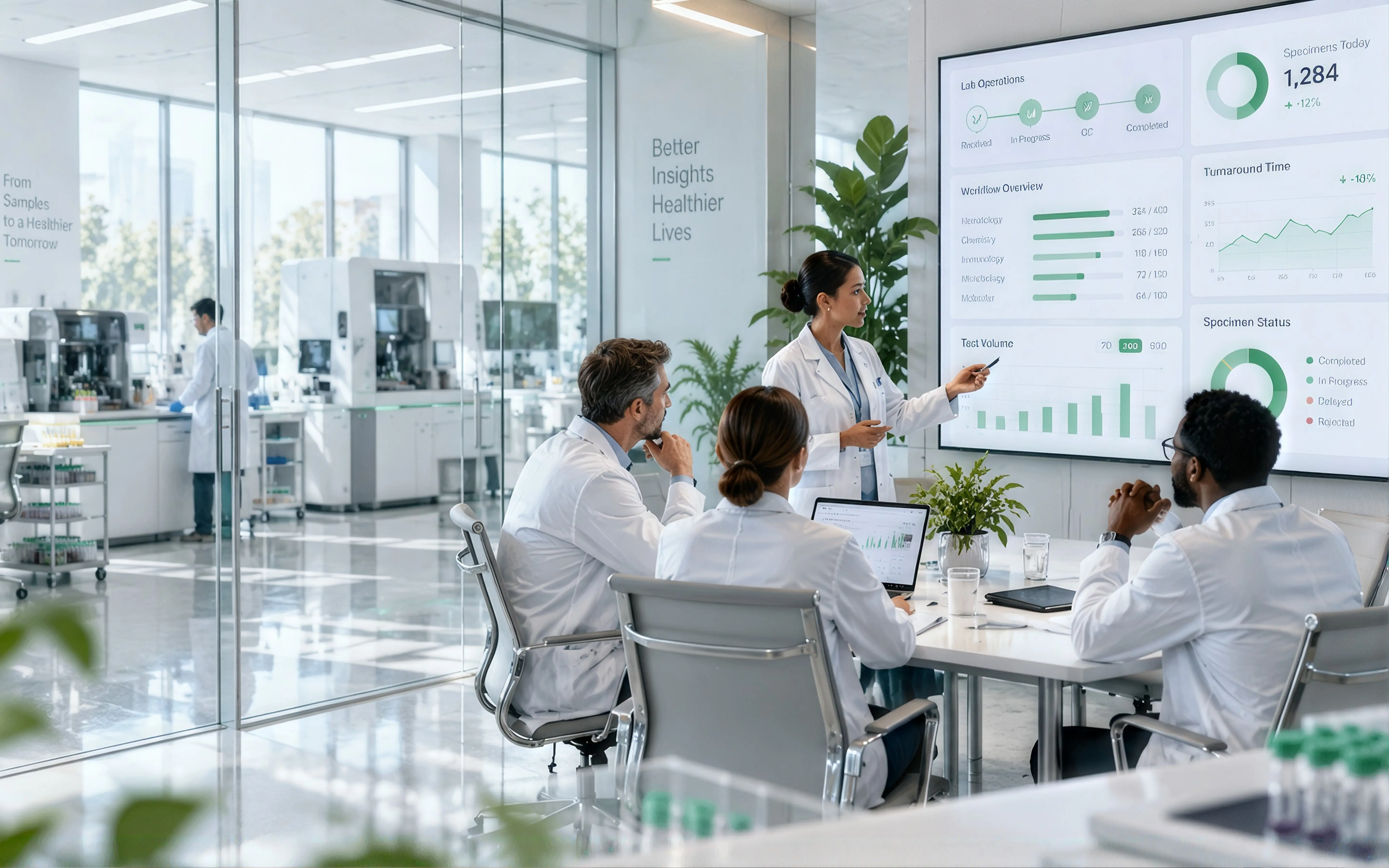 CrelioHealth connected diagnostic lab