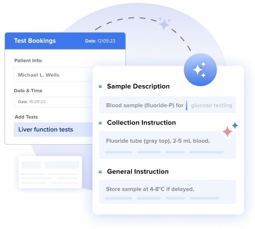 illustration depicting equipment interfacing in the context of toxicology lab software, showcasing seamless transfer of machine and drug values for efficient data integration and analysis