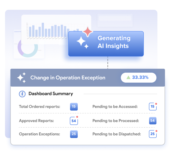 get clear, actionable insights with AI-Powered dashboard summaries