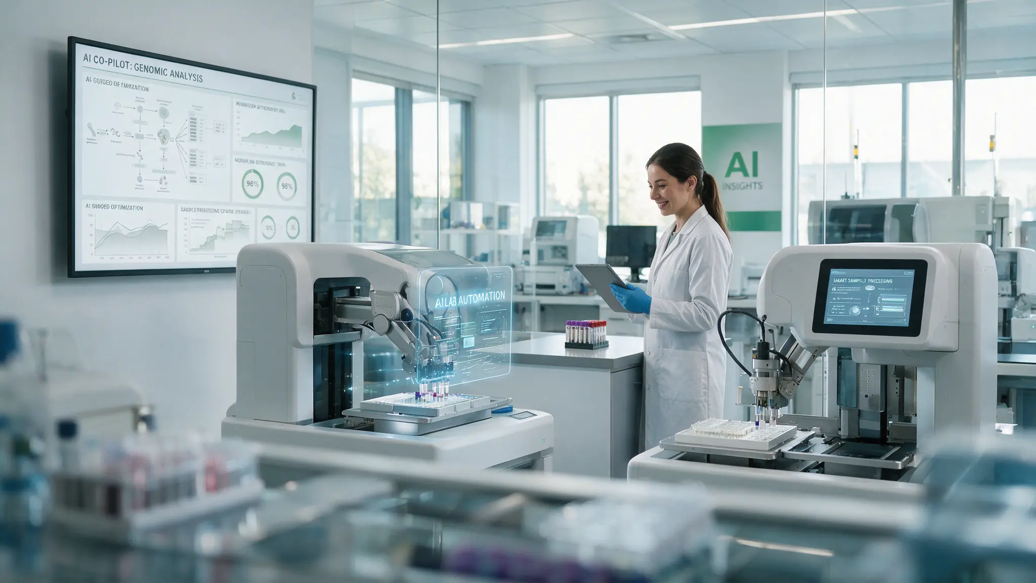 CrelioHealth laboratory software background