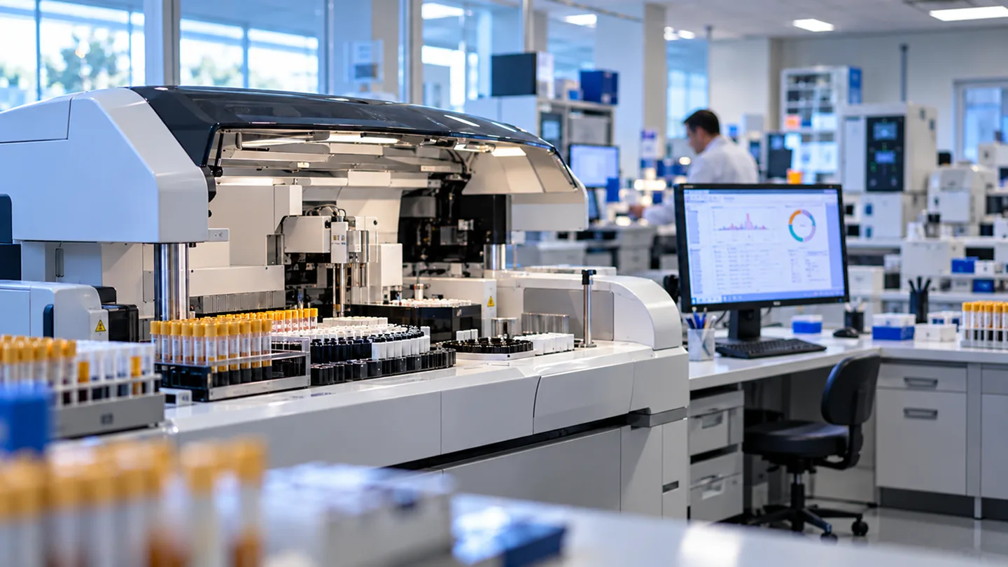 CrelioHealth laboratory software background