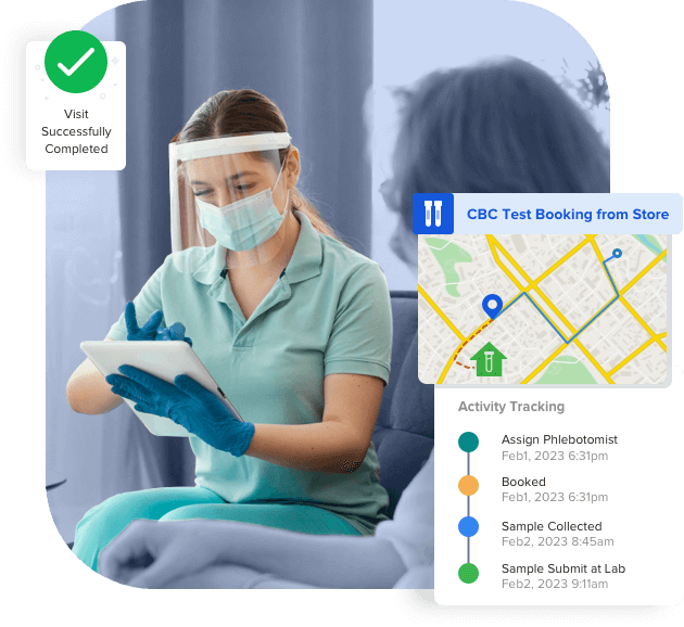mobile phlebotomy software for seamless home collection experience