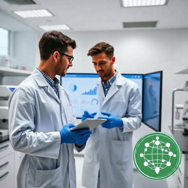 lab staff efficiently manage samples using desktop-based lab sample management software, ensuring error-free operations, boosted productivity, and ease of use