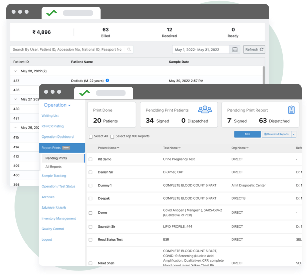 a group of lab experts connects remotely via virtual meeting, enabled by an interoperable lis system software to facilitate seamless communication across the healthcare network