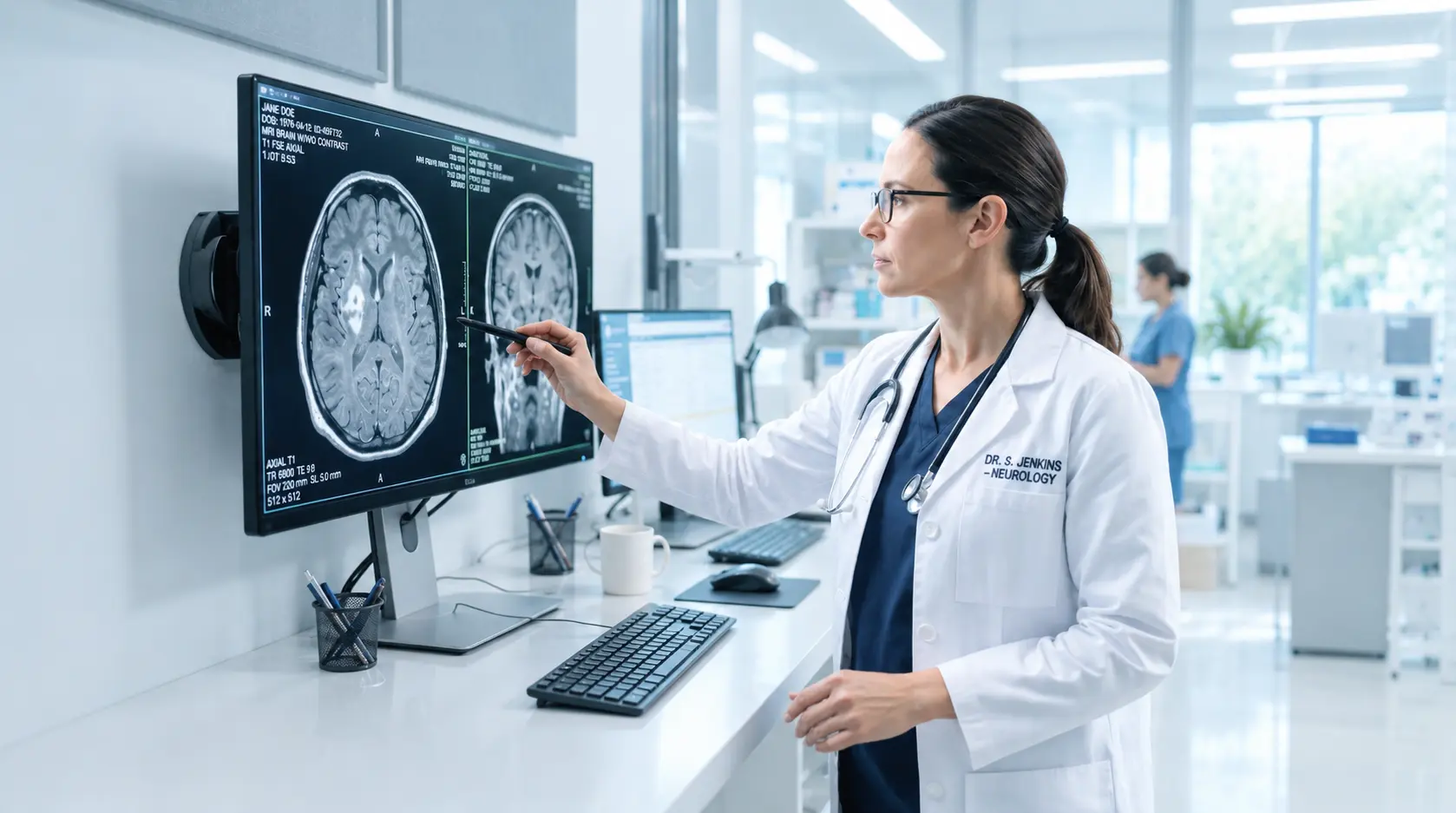 Lab team managing multiple laboratory centers from a single CrelioHealth dashboard