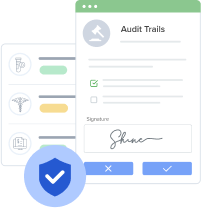 customize test report format interface illustration featuring selectable report templates, with one template saved and highlighted, and options to save or create new custom test report formats for laboratory results