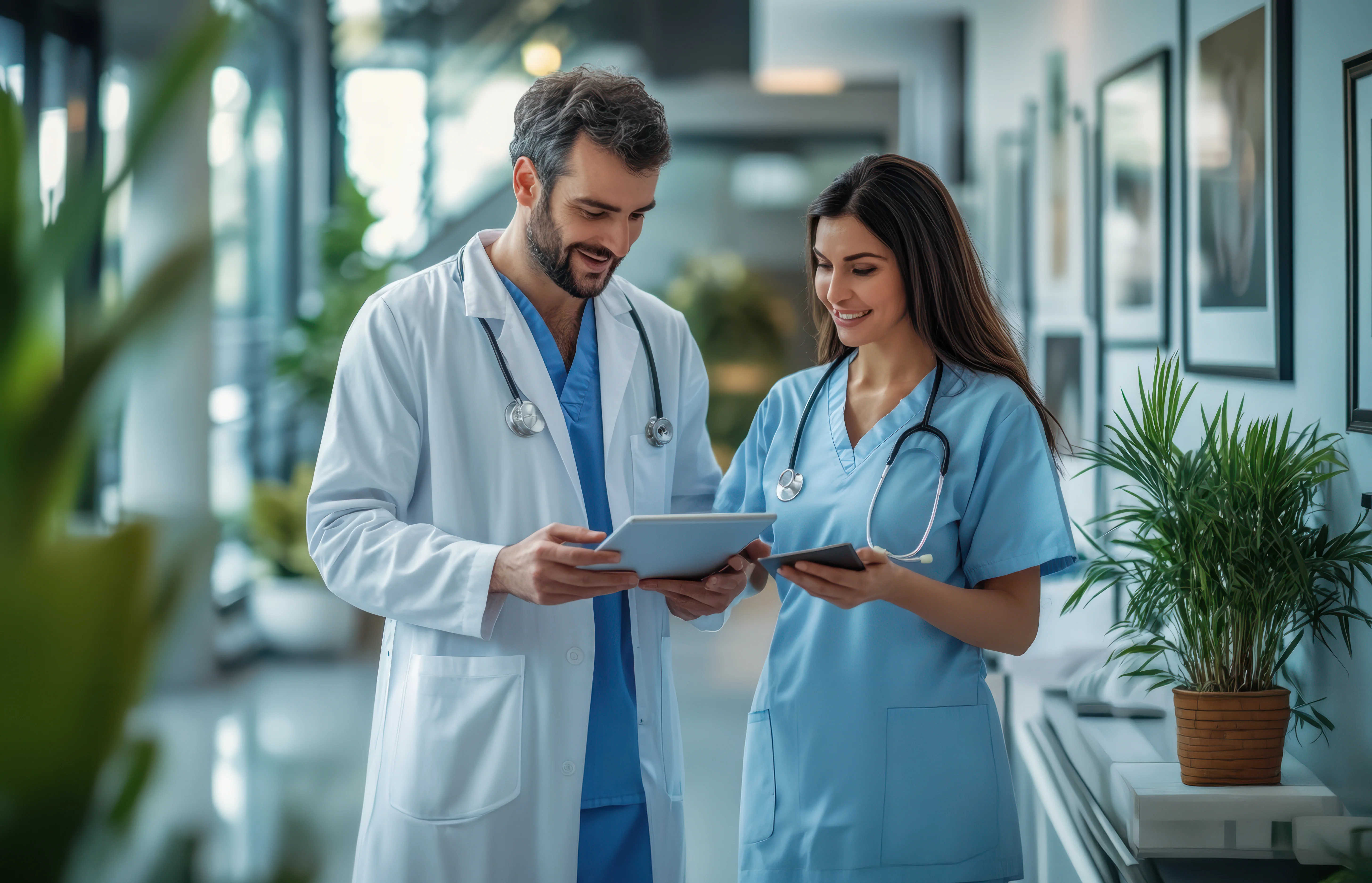 Image illustrating a lab technician using CrelioHealth’s user-friendly, cost-effective LIMS to improve productivity, maximize ROI, and reduce operational costs