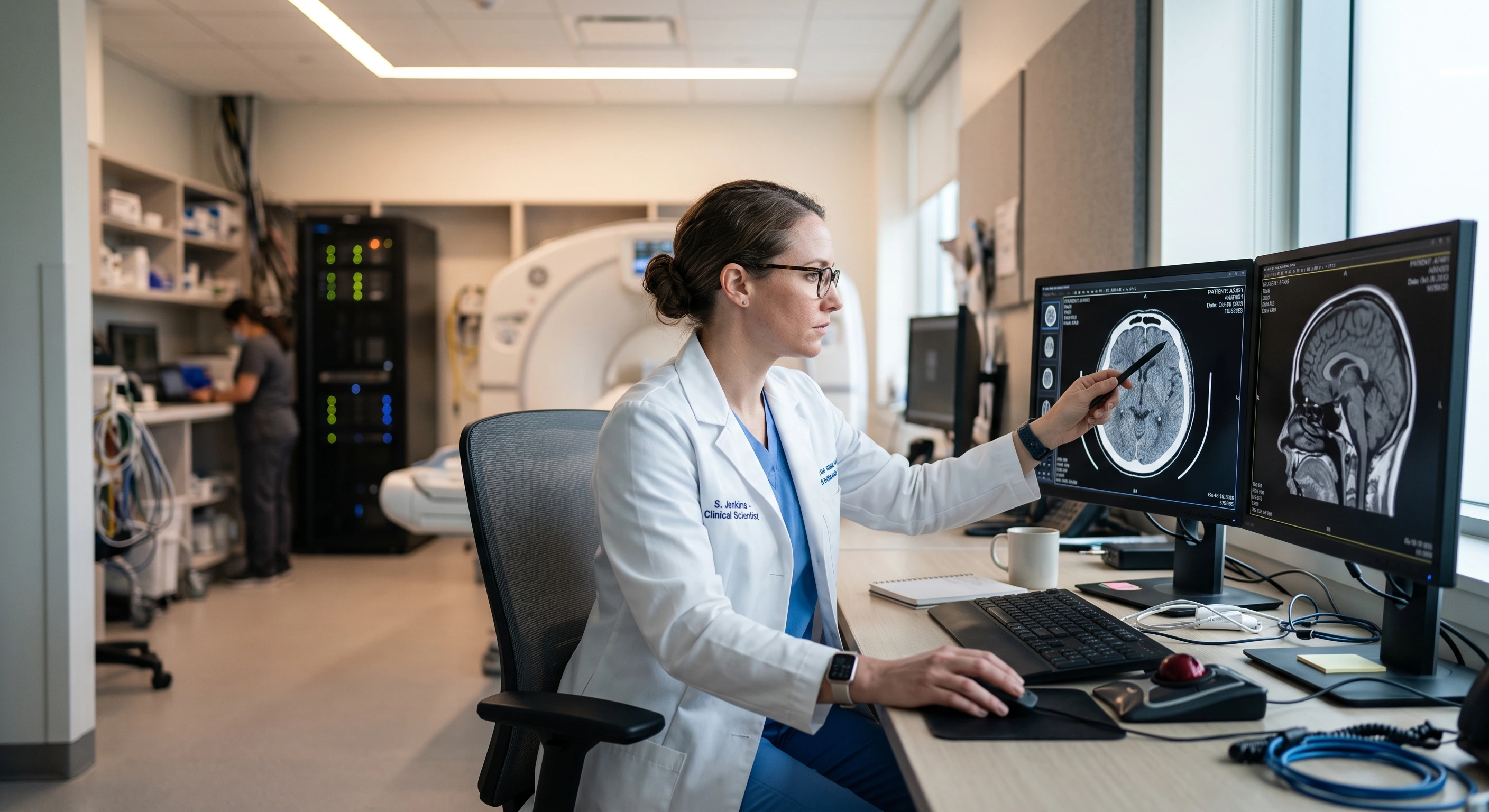 Lab team managing multiple laboratory centers from a single CrelioHealth dashboard
