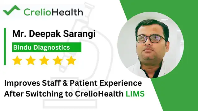 Video still: Deepak Sarangi, Bindu Diagnostics