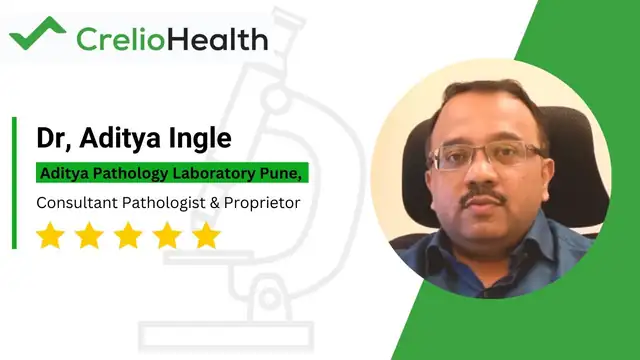 Video still: Dr. Aditya Ingle, Aditya Pathology Laboratory
