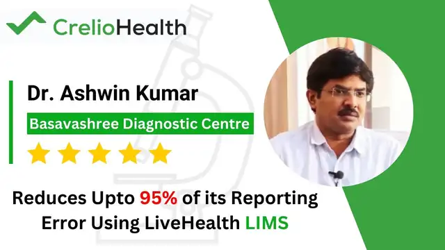 Video still: Dr. Ashwin Kumar, Basavashree Diagnostic Centre