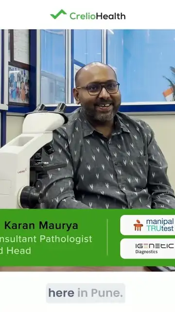 Video still: Dr. Karan Maurya, Manipal TRUtest Labs