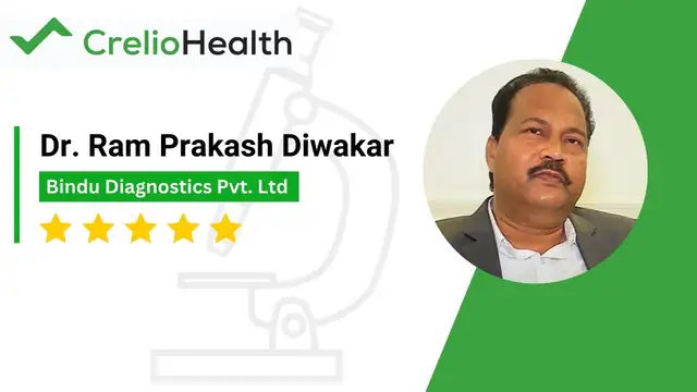 Video still: Dr. Ram Prakash Diwakar, Bindu Diagnostics