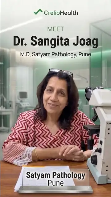 Video still: Dr. Sangita Joag, Satyam Pathology