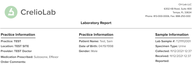 toxicology report formats and structures for efficient lab reporting